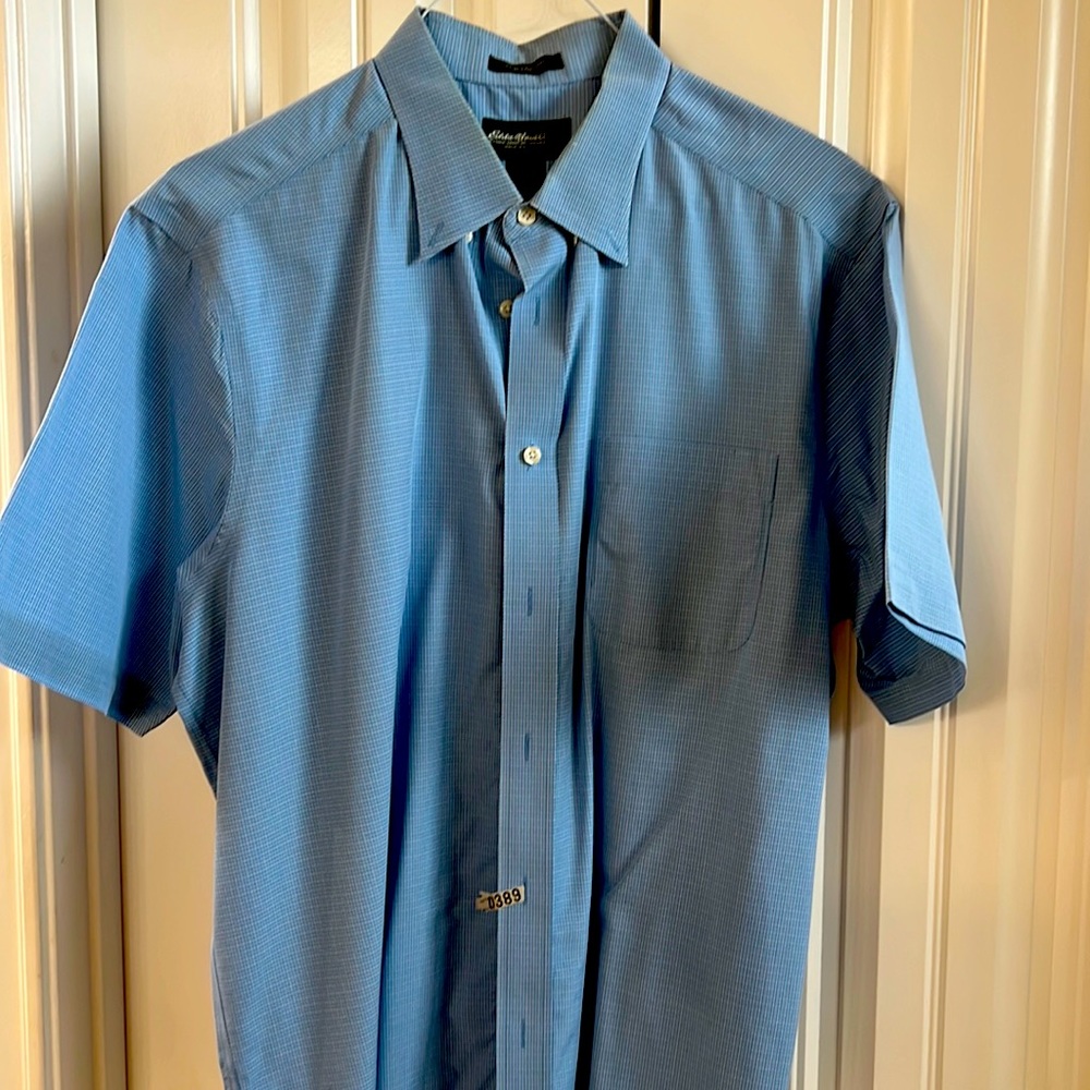 *SOLD*Eddie Bauer shortsleeved shirt size large